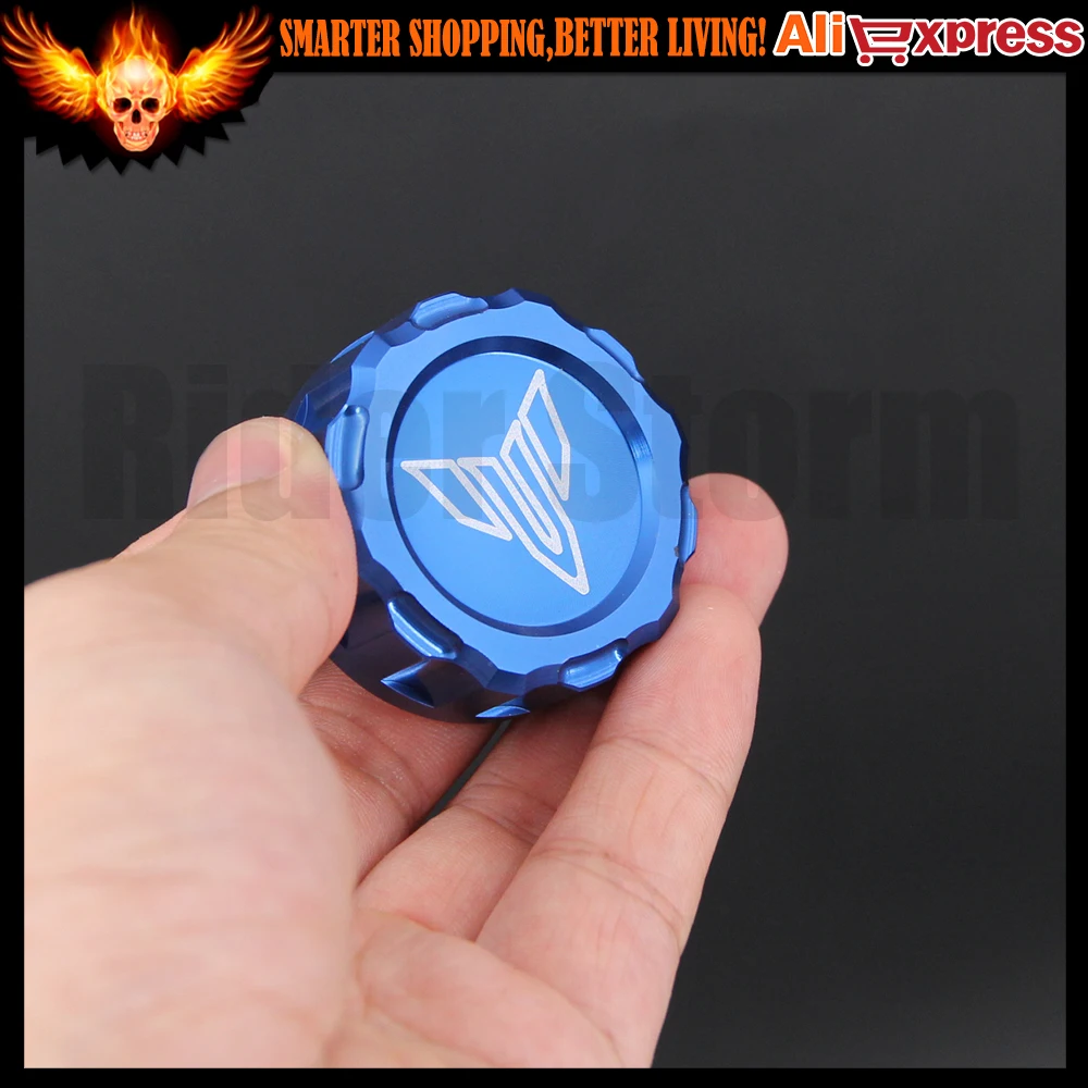 Крышка Резервуара заднего тормоза мотоцикла с ЧПУ крышка резервуара для Yamaha FZ 07/MT