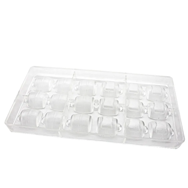 Горячая продажа 3D форма пивной бочки шоколадная из поликарбоната пивная бочка