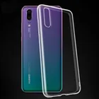 Чехол для Huawei P20 P30 P40 P10 Mate 30 20 10 Lite P Smart 2019 Honor 9 10 8X P8 P9 P10 Lite, прозрачный силиконовый чехол для телефона