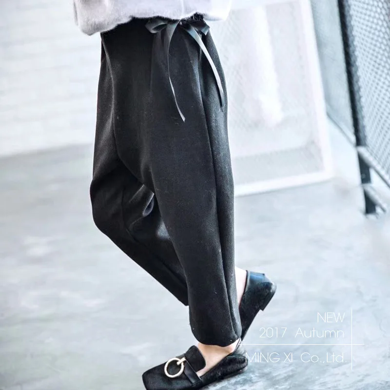 2018 новая зимняя детская одежда детские штаны для девочек шерстяные колготки