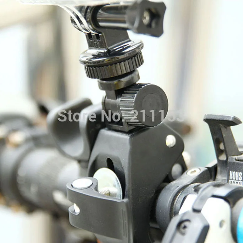 Лучший велосипед скутер мотоцикл гольф коляска руль крепление держатель для Gopro