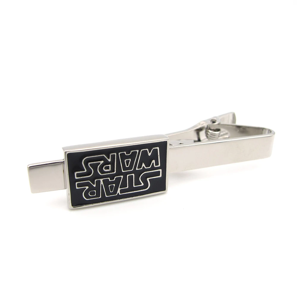 Бесплатная доставка мужские запонки из латуни в стиле Звездных Войн черного