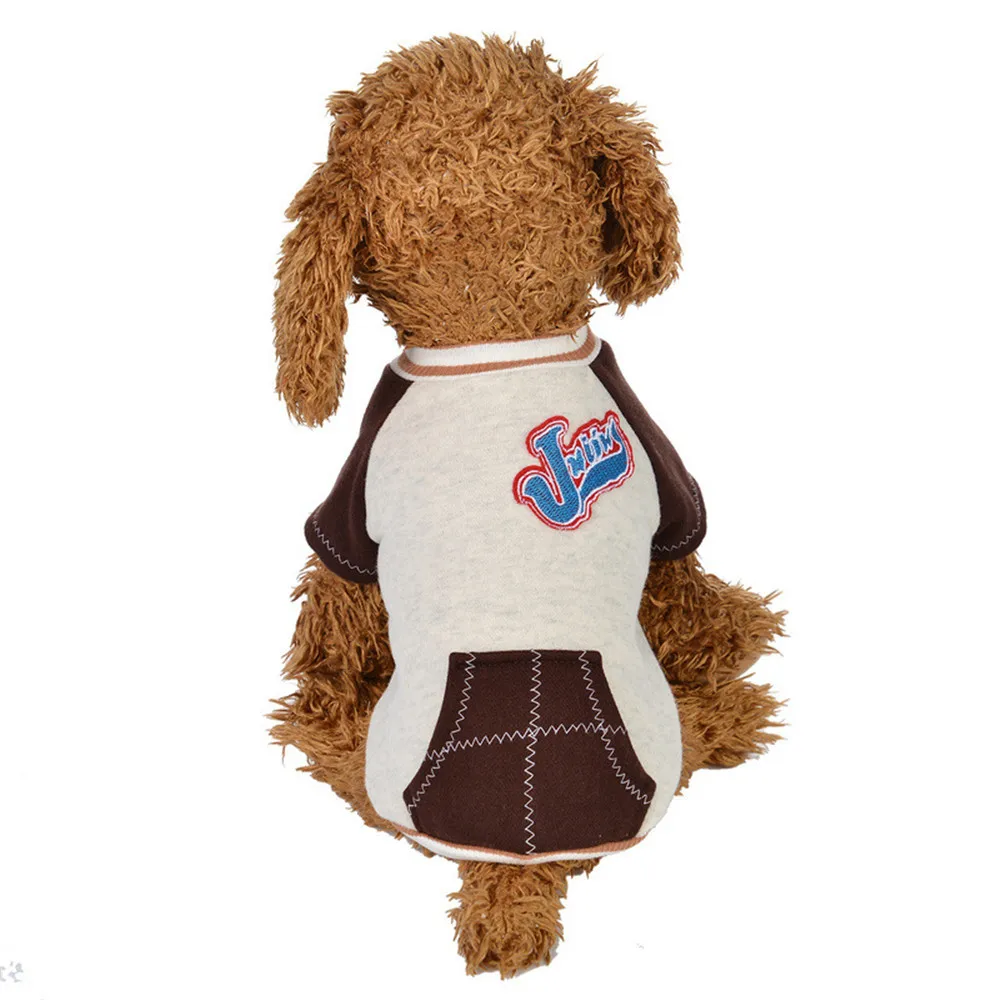 2018 NEW FASHION Pet Clothes Puppy Round Neck Shirt Two-Legged Autumn And Winter W0814 | Дом и сад
