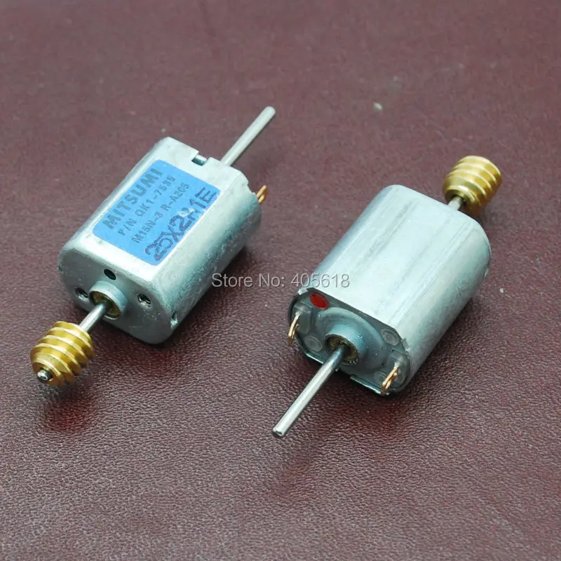10 шт. Mitsumi 12V 030 двухосный двигатель с карбоновой щеткой 13500RPM DC микро мотор