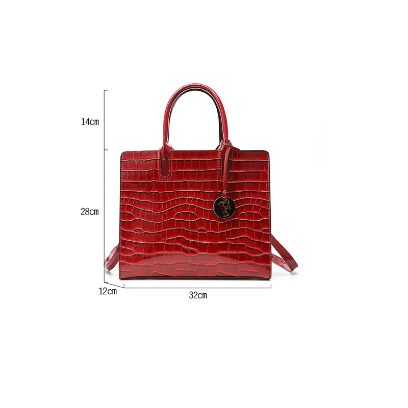 Старый Тан женская сумка через плечо с крокодиловым узором модные женские сумки