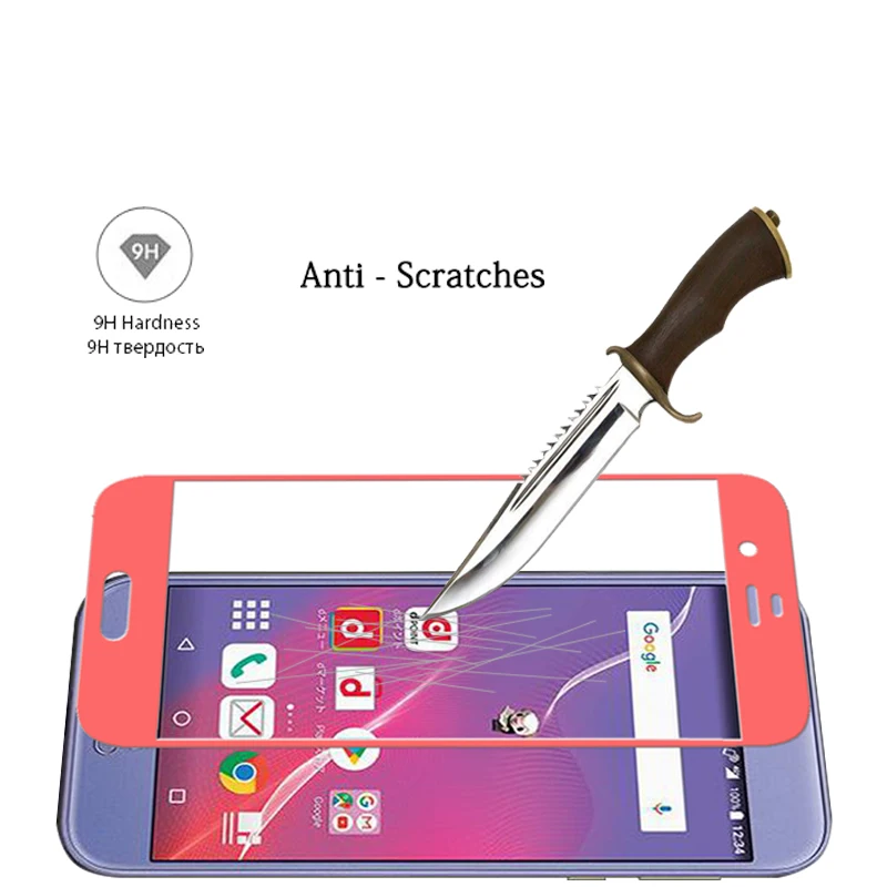 Передняя 3D изогнутая край стеклянная пленка с полным покрытием экрана для Sharp 03J