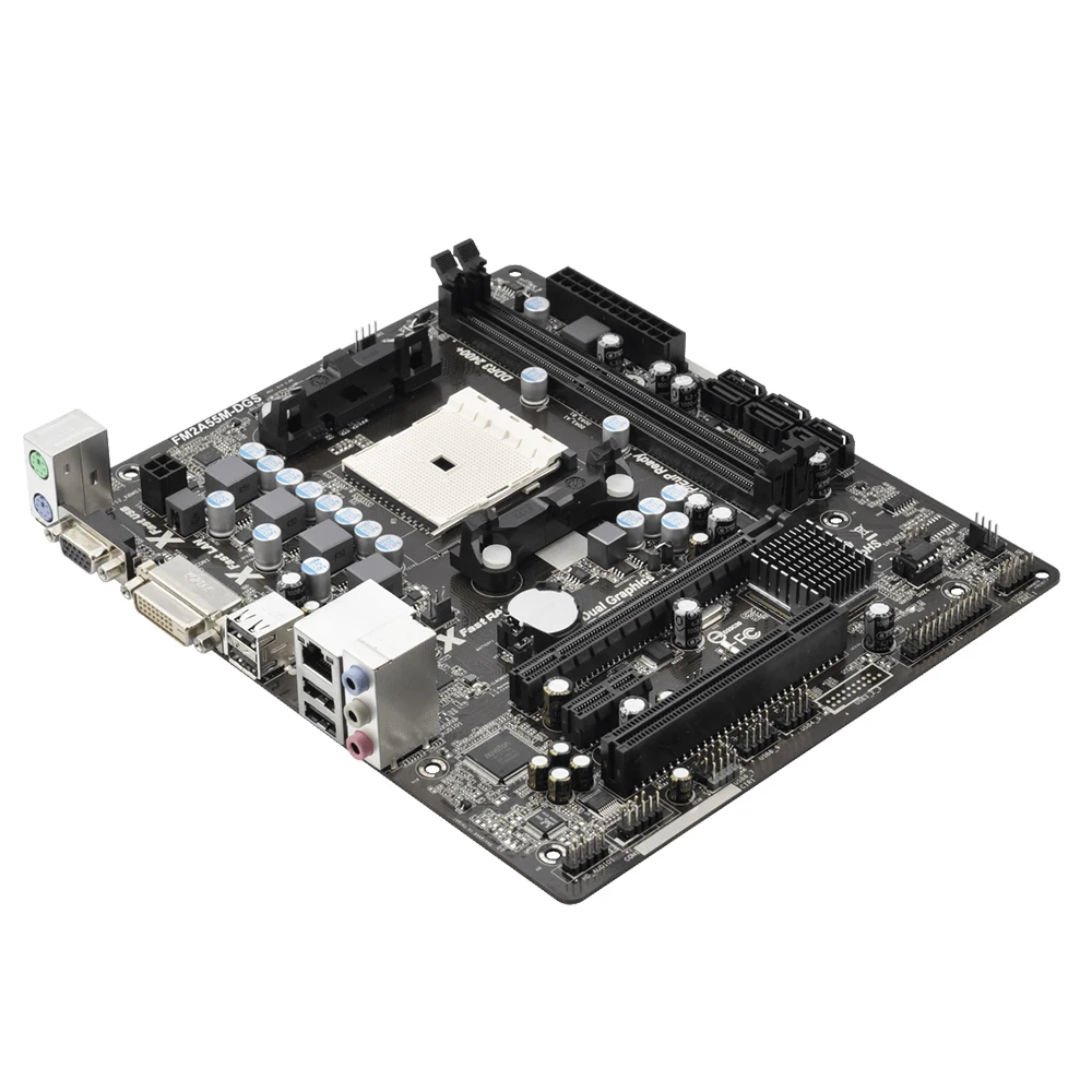Материнская плата ASRock A55 FM2A55M-DGS ГГц DDR3 A8-5500 | Компьютеры и офис