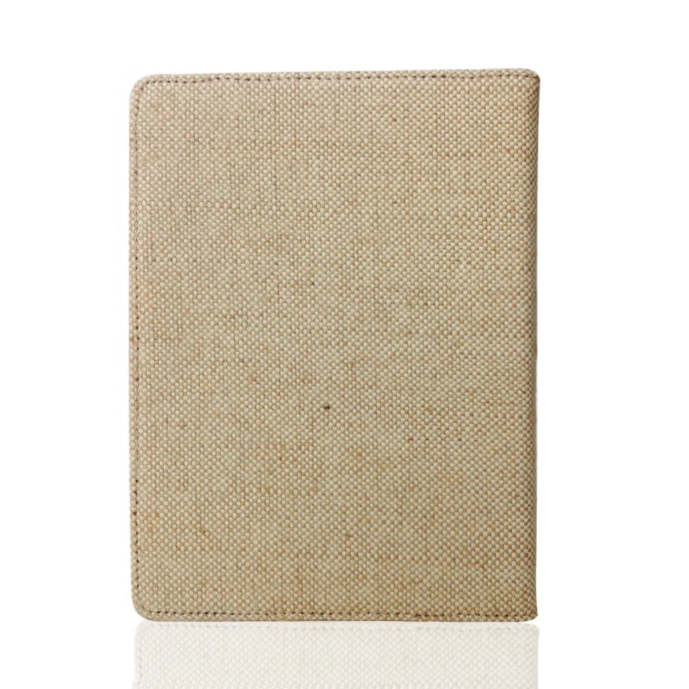 Натуральный Конопля чехол для Kindle Paperwhite 7 поколения чтения электронных книг Обложка Лен защитный чехол