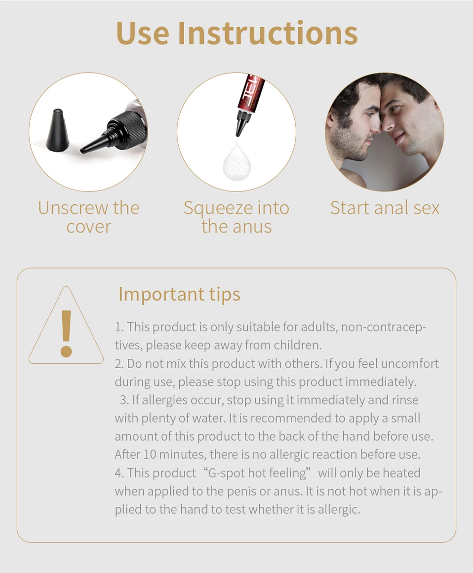 95 мл смазывающее масло медленно и удобно Анальный Секс Смазка Sexshop смазка
