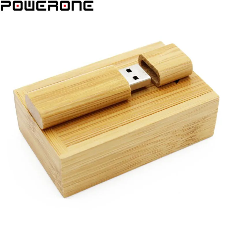 POWERONE(более 10 шт бесплатный логотип) деревянные USB флеш-накопители, флешки+ коробка, флешки 4 ГБ 8 ГБ 16 ГБ 32 ГБ 64 ГБ
