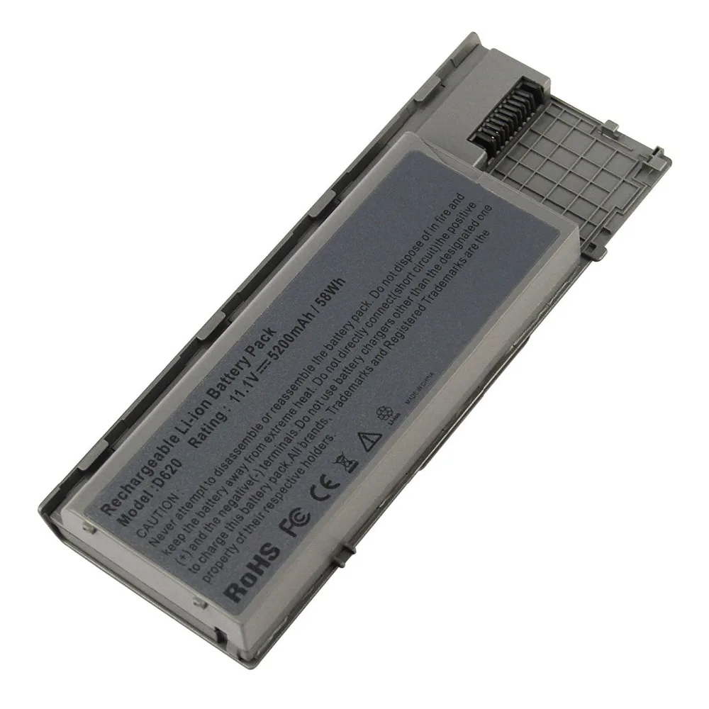 Аккумулятор для ноутбука Dell Latitude D620 D630 D631 M2300 KD491 KD492 KD494 KD495 NT379 PC764 PC765 PD685 RD300 TC030 6