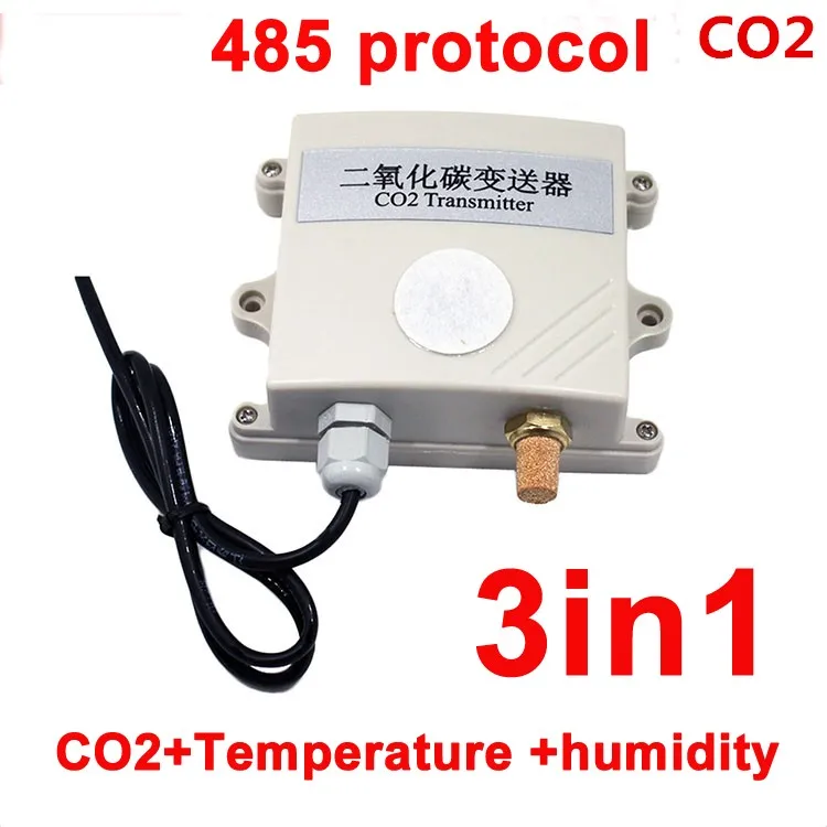 RS485 3в1 CO2 модуль датчика CO2 передатчик детектор углекислого газа датчик co2 485 протокол с температурой и влажностью