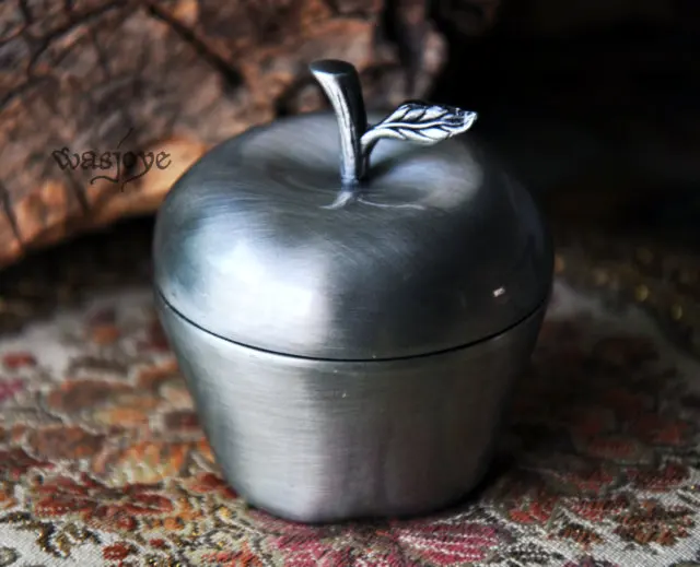 Антикварная винтажная Шкатулка принцессы фруктовая Готическая Яблочная