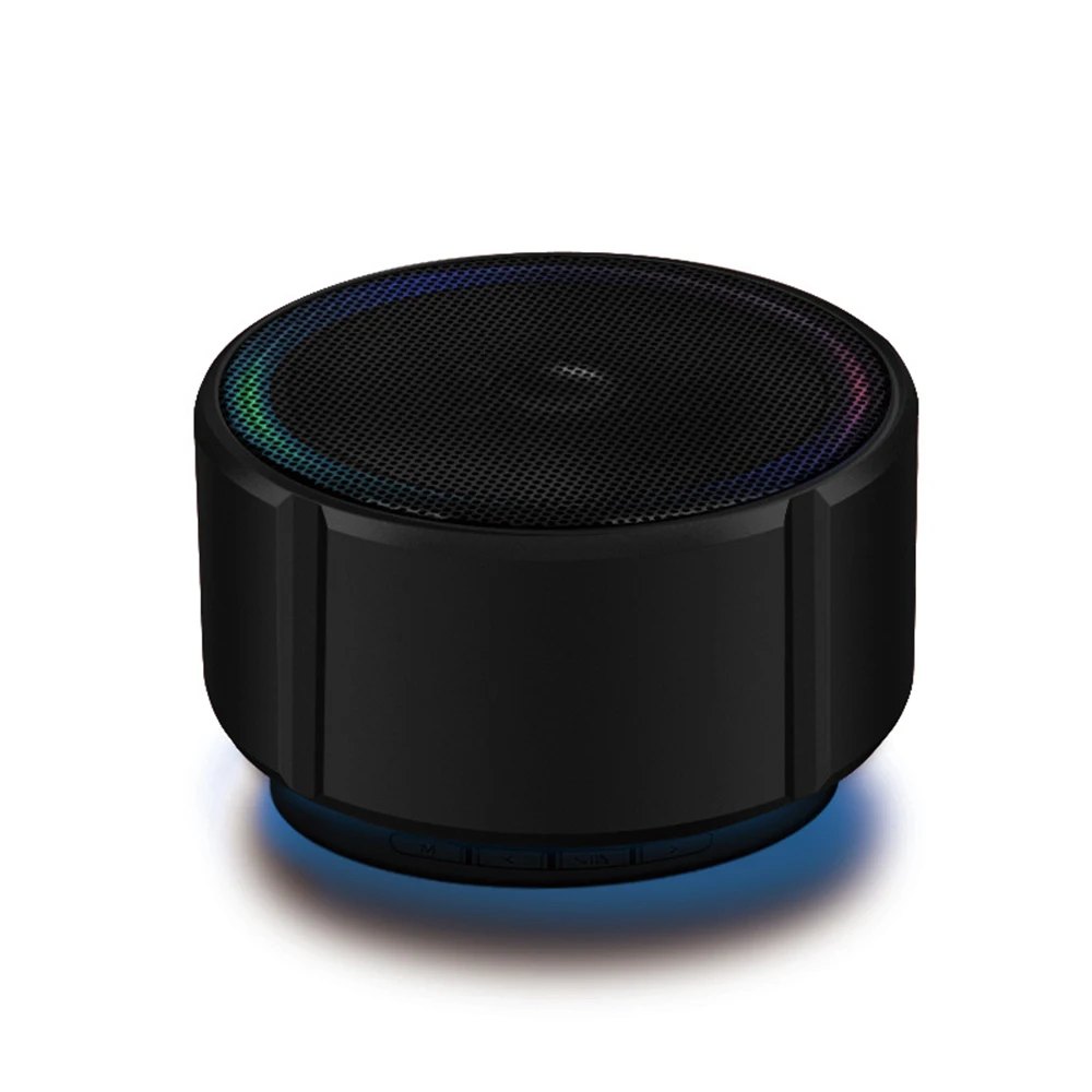 Металлический Мини Bluetooth динамик супер бас 3D стерео громкий Портативная карта
