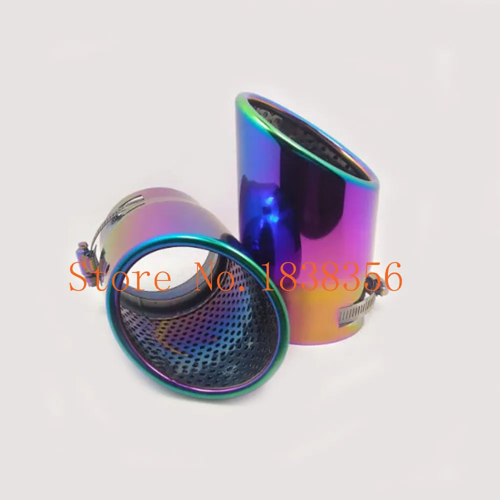 Автомобильный Стайлинг глушитель внешний конец Выходная Труба выделенный