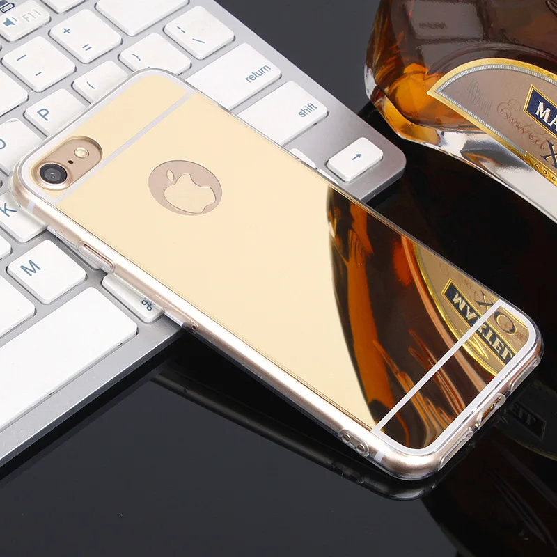 Зеркальный чехол для телефона magim для iPhone X XS MAX XR 7 8 PLUS, задняя крышка, защитный чехол для Apple iPhone 11 Pro Max 6 S, мягкий чехол из ТПУ