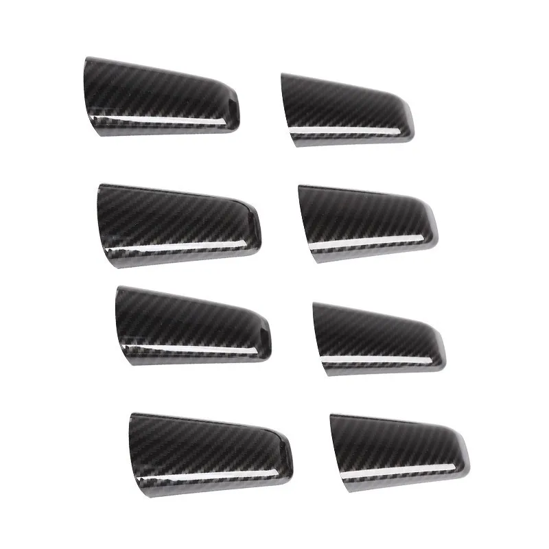 carbon fiber 4 door MOPAI интерьерные молдинги для Jeep Wrangler JL, автомобильные а/б-стойки, декоративные ручки для Jeep JL Wrangler, автомобильные аксессуары - Название цвета: carbon fiber 4 door