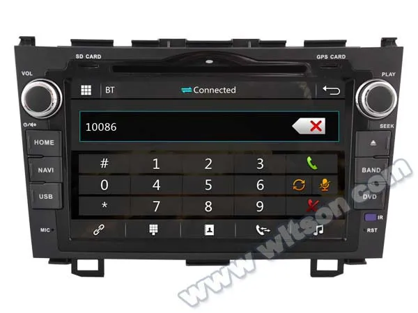 Заводская цена WITSON! Автомобильный dvd-плеер для HONDA CRV 2006-2011 Навигация GPS Стерео