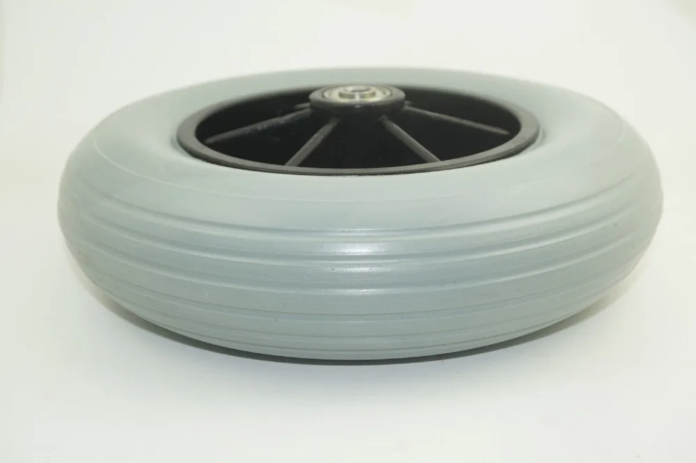 1pair 8&quot x 2&quot (200x50mm) Front Wheelchair Castors Wheel Tyre Inc Swivel Hub | Инструменты
