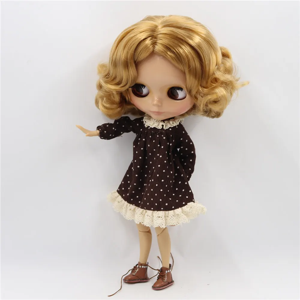 Ледяной DBS Blyth кукольные 1/6 bjd загорелая кожа телесного цвета шарнирное тело темно