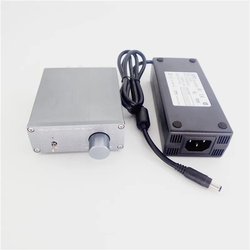 Breeze Audio TPA3116 Настольный звук HIFI усилитель мощности с адаптером питания DC24V