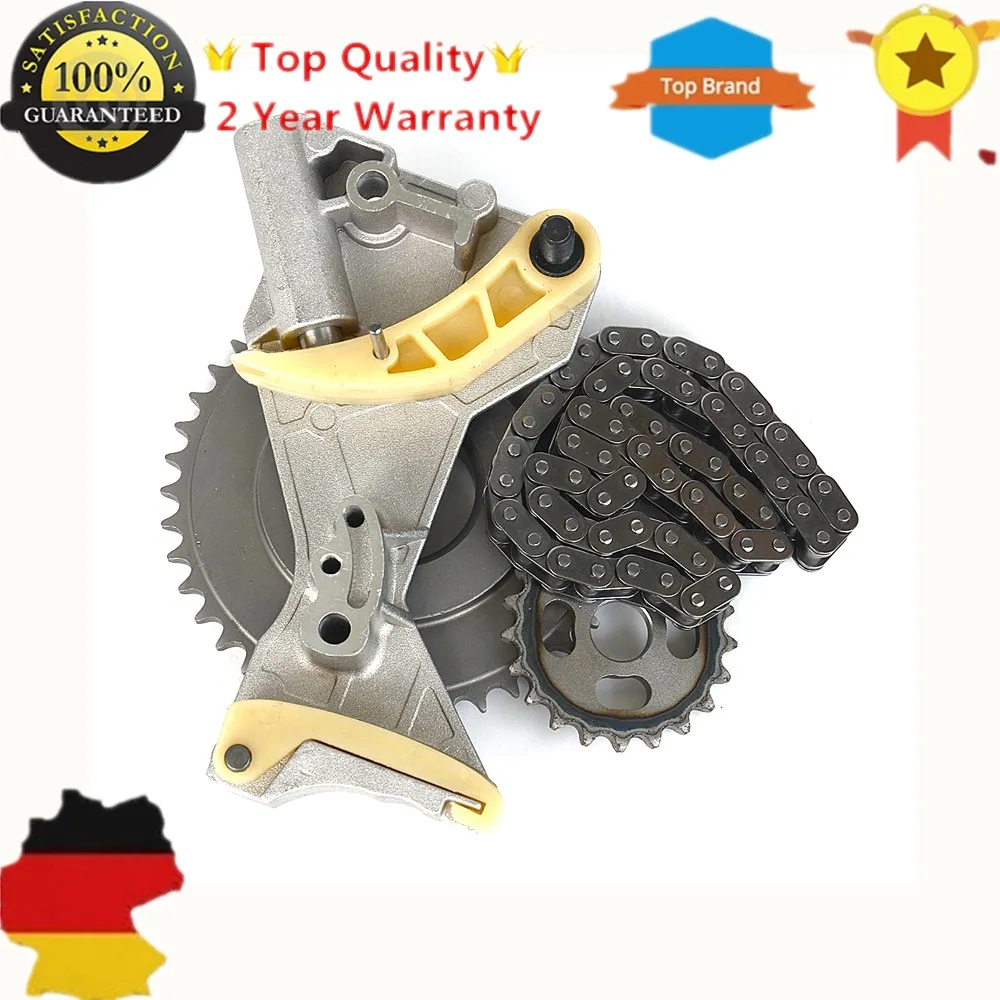 Цепь для масляного насоса AP01 Звездочка Audi A4 A6 VW Passat 2.0TDI 03G115124D 03G103333E 03G115230 03G105173|tension|tensioner chain |
