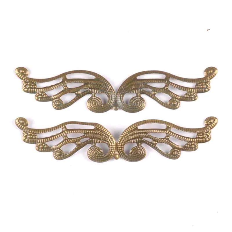 10 шт. смешанные филигранные соединители для крыльев металлические изделия