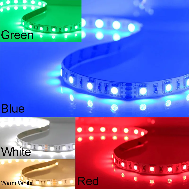 Светодиодная лента SMD5050 высокой ярсветильник водонепроницаемая LED полоска с