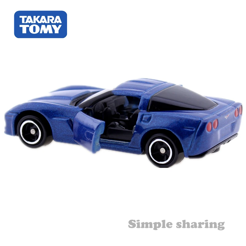 Takara Tomy Tomica No.5 Chevrolet Corvette Z06 автомобильные игрушечные весы 1:64 миниатюрный набор для