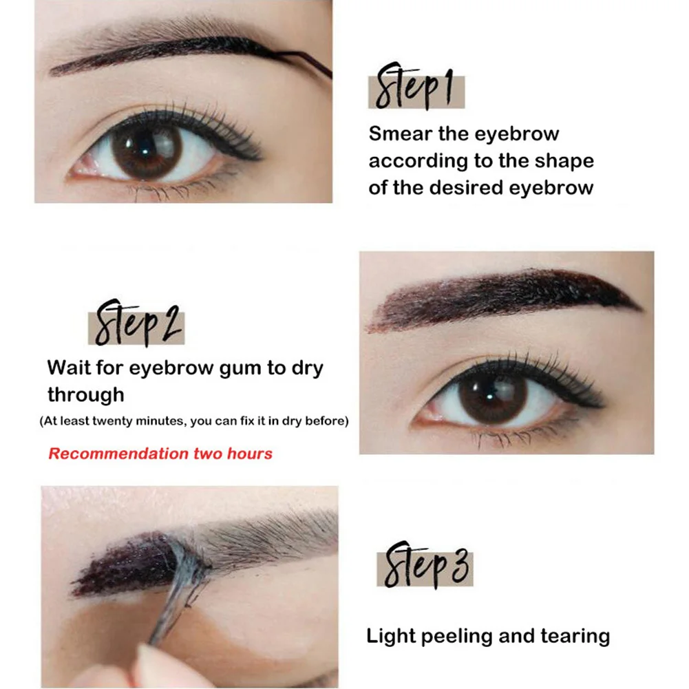 Профессиональный 9 цветов крем продолжительного действия бровей высокий