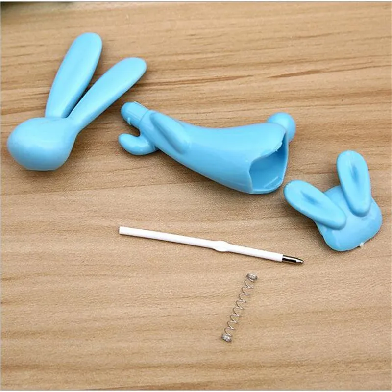 

1PCS South Korea Stationery Cute Rabbit Candy Color Pens Student Learning Stationery Ballpoint Pen Office Pen 1.0MM YOUE SHONE