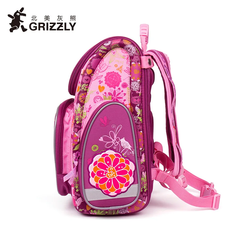 Ортопедический школьный ранец для девочек Детская сумка с мультипликационным