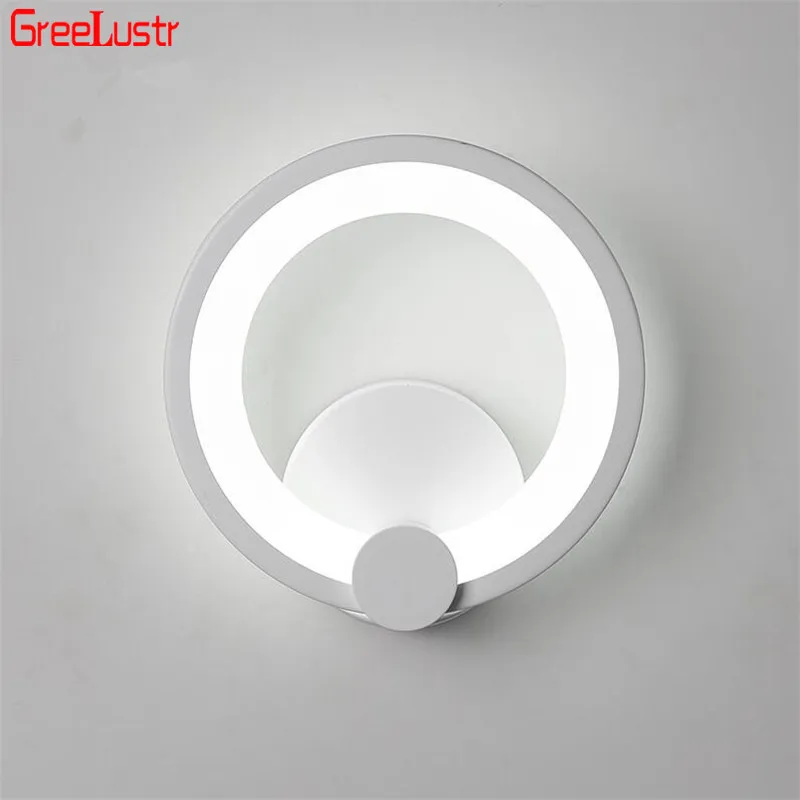 

Modern 16W Led Wall Light Lustres Nordic Acrylic Sconce Lamps Wall Mounted Bedside Lamp Minimalist Home Deco Light Fixtures