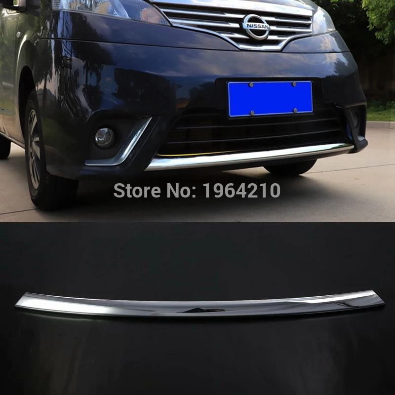 Автомобильный Стайлинг для Nissan NV200 2010 2018 ABS Хромированная передняя Центральная