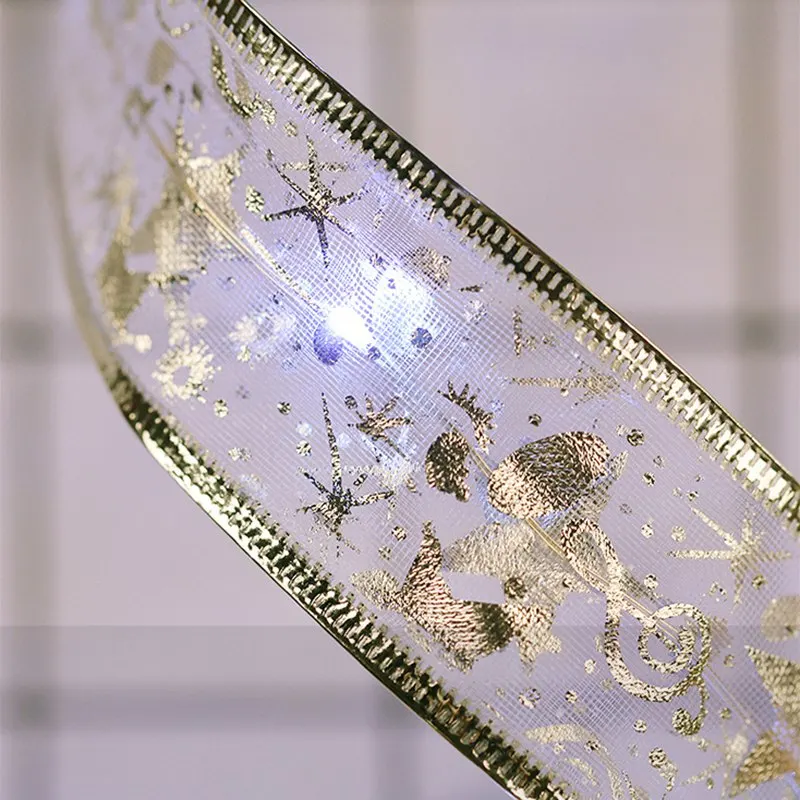 40 светодиодных сказочных гирлянд 4 м звездная лента для праздника свадьбы