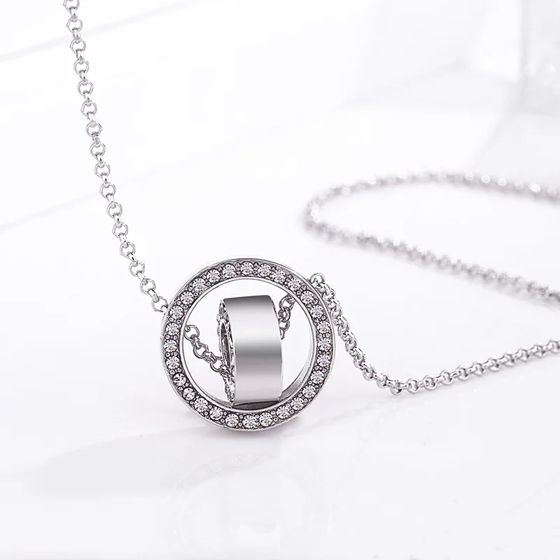 Модные ожерелья 2019 Очаровательная цепочка из розового золота чокер длинное