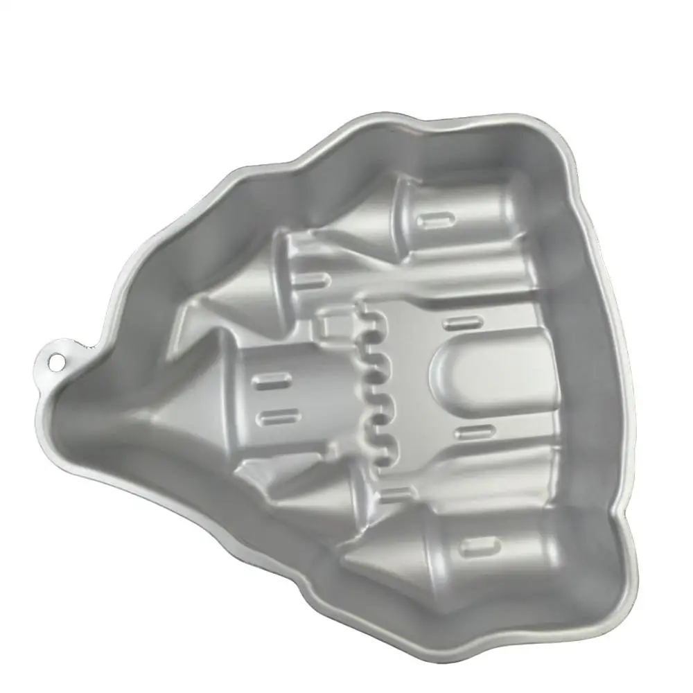 Молд замок украшения торта алюминиевый противень для выпечки сплава резак