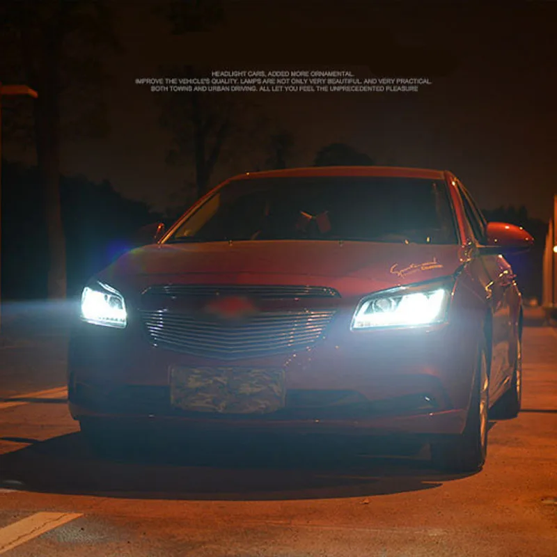 Новый светодиодный прожектор Ownsun Орлиный глаз фары для Chevrolet Cruze 2015|lens headlight|projector
