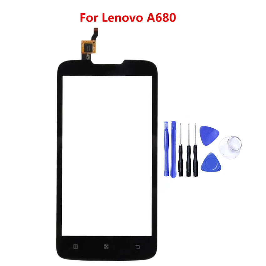 Сенсорная панель для экрана стекло дигитайзер переднее внешнее Lenovo A680 A 680 5 "