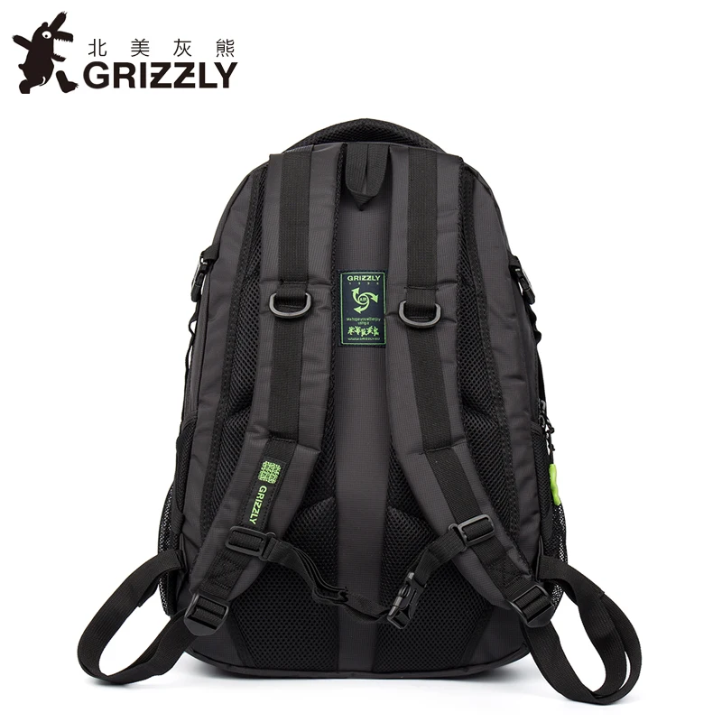 GRIZZLY Женский Мужской Рюкзак Водонепроницаемые дорожные сумки