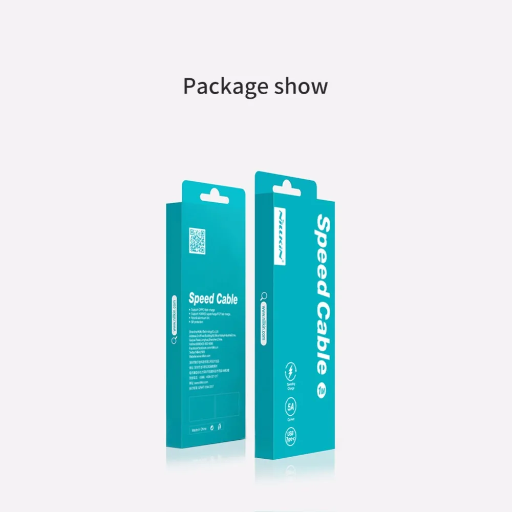 1m Fast Charging Type C USB Cable Original NILLKIN Nylon Weave Charger Adapter For Xiaomi mi 10 pro huawei Oneplus 8 OPPO|Кабели для