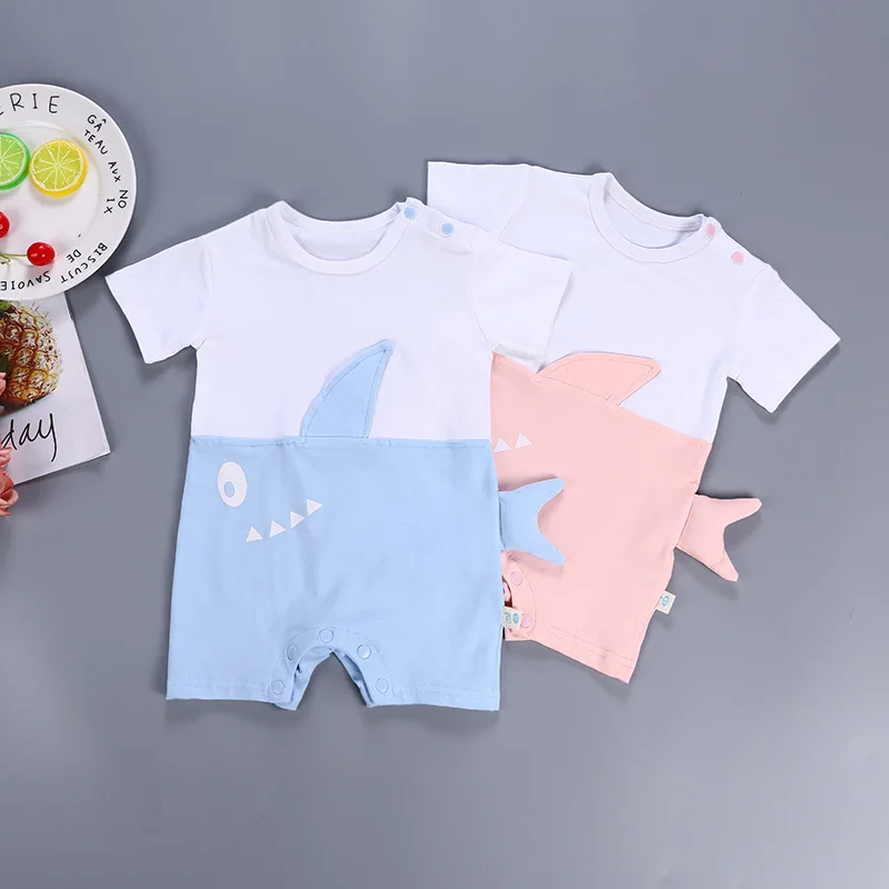 

Одежда с милым Китом и рыбьим хвостом; Roupas; Крутые комбинезоны с короткими рукавами; Высокое качество; Детская одежда из чистого хлопка; Комб...