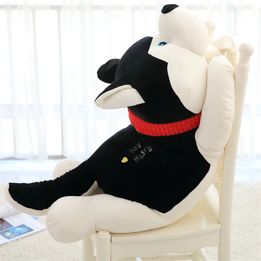 50/80 см Kawaii Husky Мягкие плюшевые куклы собаки мягкие животные Детская игрушка
