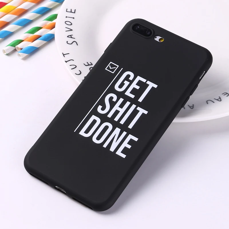 TOMOCOMO для iPhone 8, 8 Plus, X, 7, 7 Plus, приклеивающийся рисунок Memes, крутая цитата, забавные слова, Мягкий ТПУ силиконовый матовый чехол для iPhone 6, 6 S, 5
