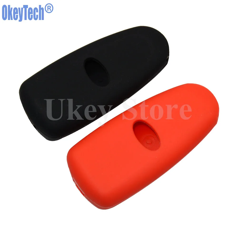 Силиконовый брелок для автомобиля OkeyTech 5 кнопок FORD 2013 2014 2015 EDGE ESCAPE focus taureus гибкий