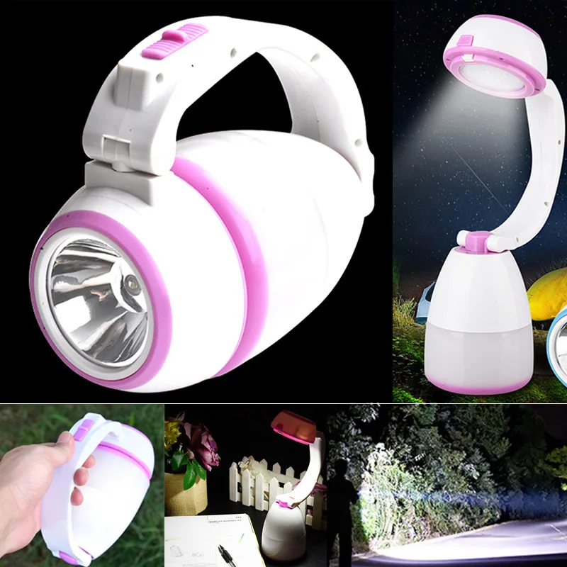 

Multifunction Outdoor Camping Light Portable Lanterna Flashlight With Night Lights Adjustment For Hiking Bedside Reading Book