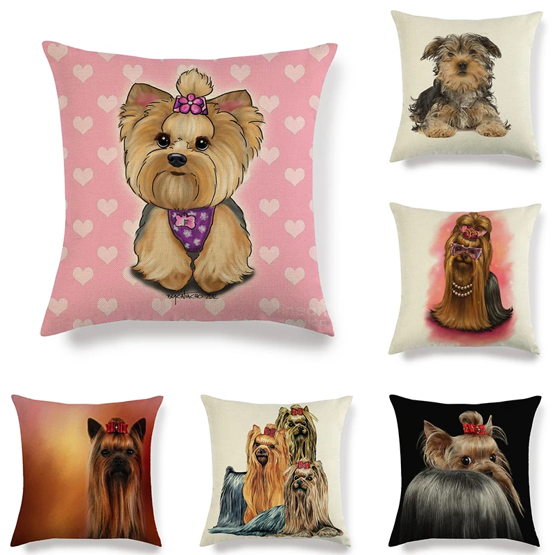 Льняные/Хлопковые наволочки для диванных подушек 45 х45 см|Наволочки| |