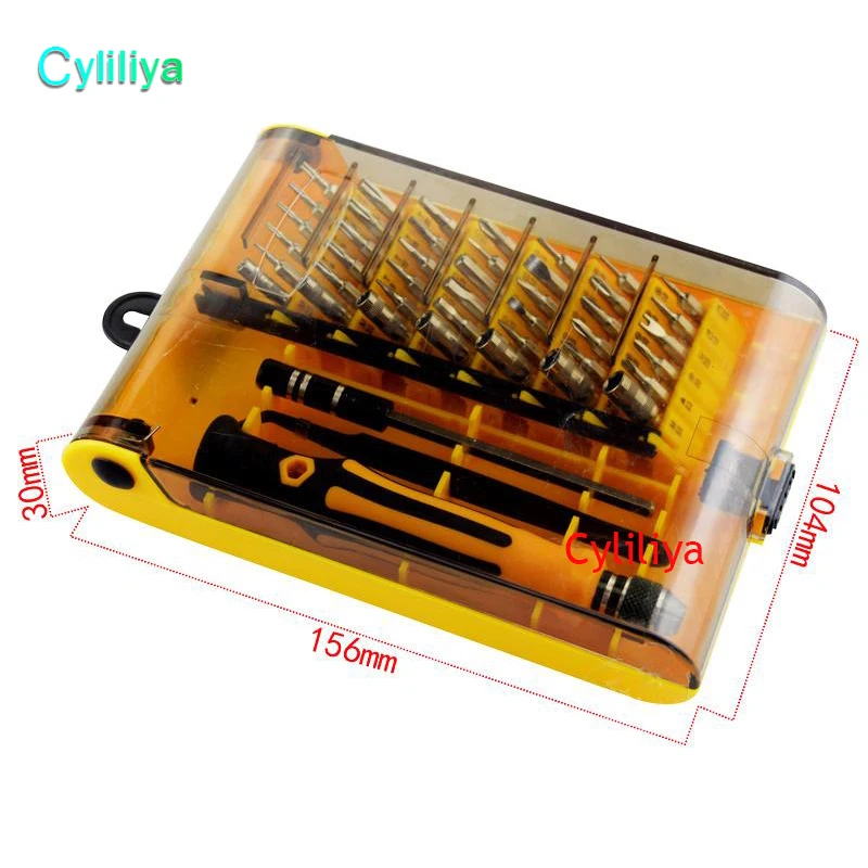 Набор многофункциональных ремонтных инструментов 45 в 1 прецизионных отверток