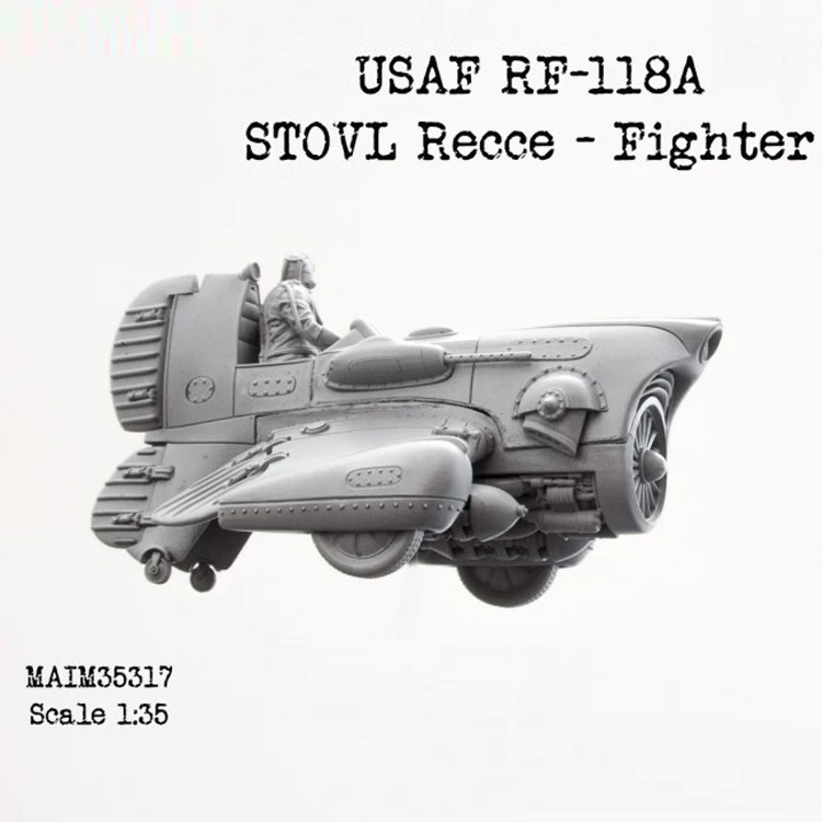 1/35 USAF STOVL RF-118A, полимерная модель солдата GK, военная тема, разобранный и Неокрашенный комплект от AliExpress WW