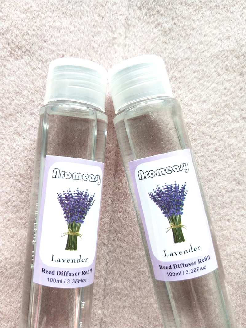 1 шт. Aromeasy 100 мл Reed Diffuser Refill Bottle ароматическое масло для дома комнаты парфюм Арома эфирное масло добавка лаванда 3*18,7 см